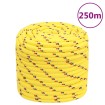 Cuerda de barco polipropileno amarillo 16 mm 250 m
