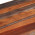 Banco con respaldo madera maciza de acacia gris 160
