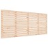 Cabecero de cama de pared madera maciza de pino 206x3x91,5