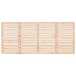 Cabecero de cama de pared madera maciza de pino 206x3x91,5