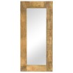 Espejo de madera maciza de mango 50x110 cm