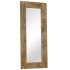 Espejo de madera maciza de mango 50x110