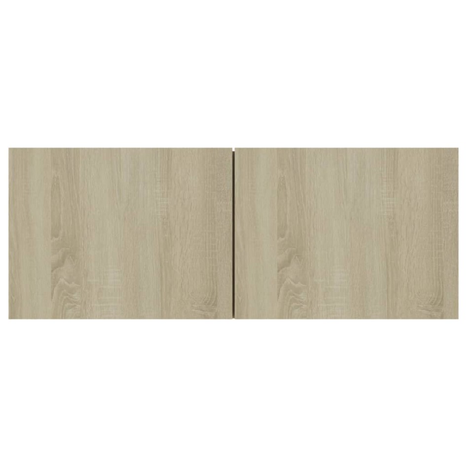 Juego de muebles de salón 2 piezas roble