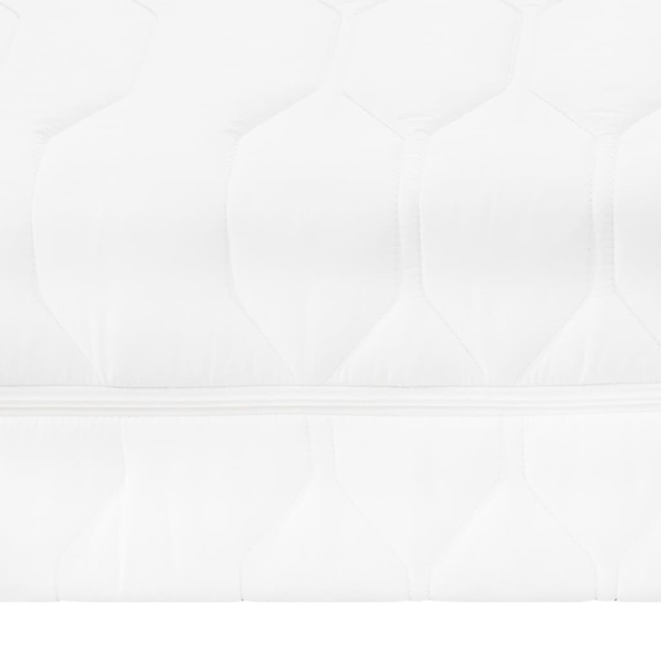 Colchón de muelles ensacados 80x200 cm 7 zonas 20 cm