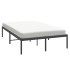 Estructura de cama sin colchón metal negro 120x190