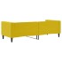 Sofá cama sin colchón terciopelo amarillo 80x200