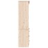 Librería con cajones ALTA madera maciza de pino 60x35x142