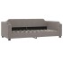 Sofá cama sin colchón tela gris taupe 100x200