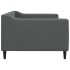 Sofá cama sin colchón tela gris oscuro 90x200