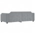 Sofá cama sin colchón tela gris claro 90x200