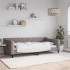 Sofá cama sin colchón tela gris taupe 100x200