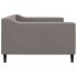 Sofá cama sin colchón tela gris taupe 100x200