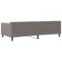 Sofá cama sin colchón tela gris taupe 100x200