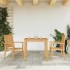 Sillas de jardín apilables 2 uds madera de teca 56,5x57,5x91