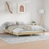 Estructura de cama sin colchón roble Sonoma 200x200