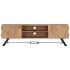 Mueble de TV madera maciza de acacia 140x30x45