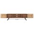 Mueble de TV madera maciza de acacia 140x30x45