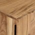 Mueble de TV madera maciza de acacia 140x30x45