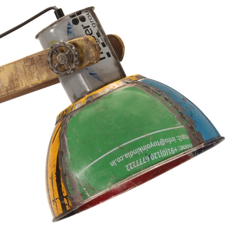 Lámpara de pie multicolor