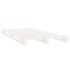 Cama de palets madera maciza de pino blanco 90x200