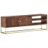Mueble para TV madera maciza de mango 138x30x46
