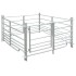 Corral para ovejas de 4 paneles acero galvanizado 137x137x92