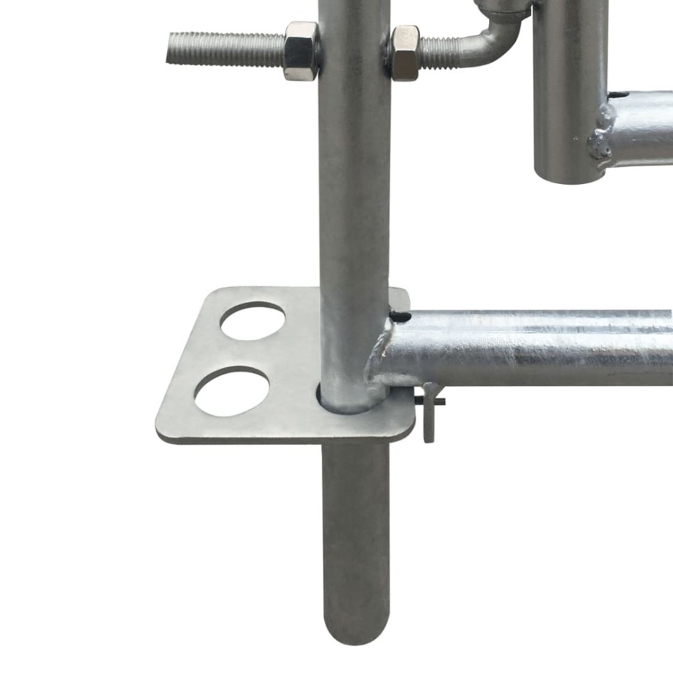 Corral para ovejas de 4 paneles acero galvanizado 137x137x92