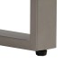 Mesa consola madera reciclada y acero 120x35x76