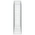 Cesta gaviones forma arco hierro galvanizado 200x50x180/200