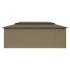 Cenador con cortinas gris taupe 180g/m² 600x298x270