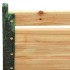 Banco de jardín hierro fundido y madera maciza de abeto 116