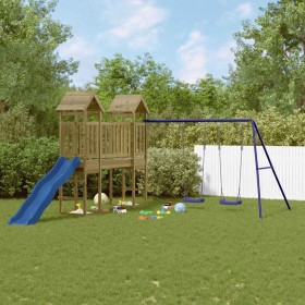 Parque infantil de exterior madera de pino