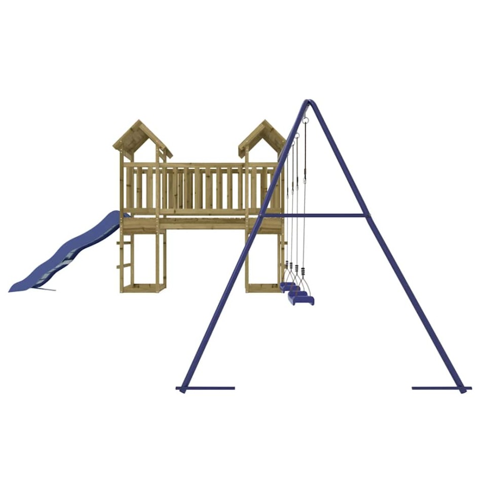 Parque infantil de exterior madera de pino