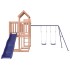 Parque infantil de exterior madera maciza