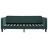 Sofá cama nido terciopelo verde oscuro 80x200