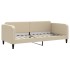 Sofá cama nido tela crema 90x200