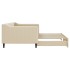 Sofá cama nido tela crema 90x200