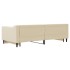Sofá cama nido tela crema 90x200