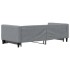 Sofá cama nido tela gris claro 90x200