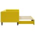Sofá cama nido terciopelo amarillo 80x200