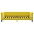 Sofá cama nido terciopelo amarillo 80x200