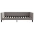 Sofá cama nido tela gris taupe 100x200