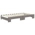 Sofá cama nido tela gris taupe 100x200
