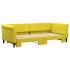 Sofá cama nido terciopelo amarillo 90x200