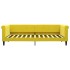 Sofá cama nido terciopelo amarillo 90x200