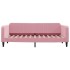 Sofá cama nido terciopelo rosa 90x200