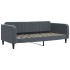 Sofá cama nido terciopelo gris oscuro 90x200