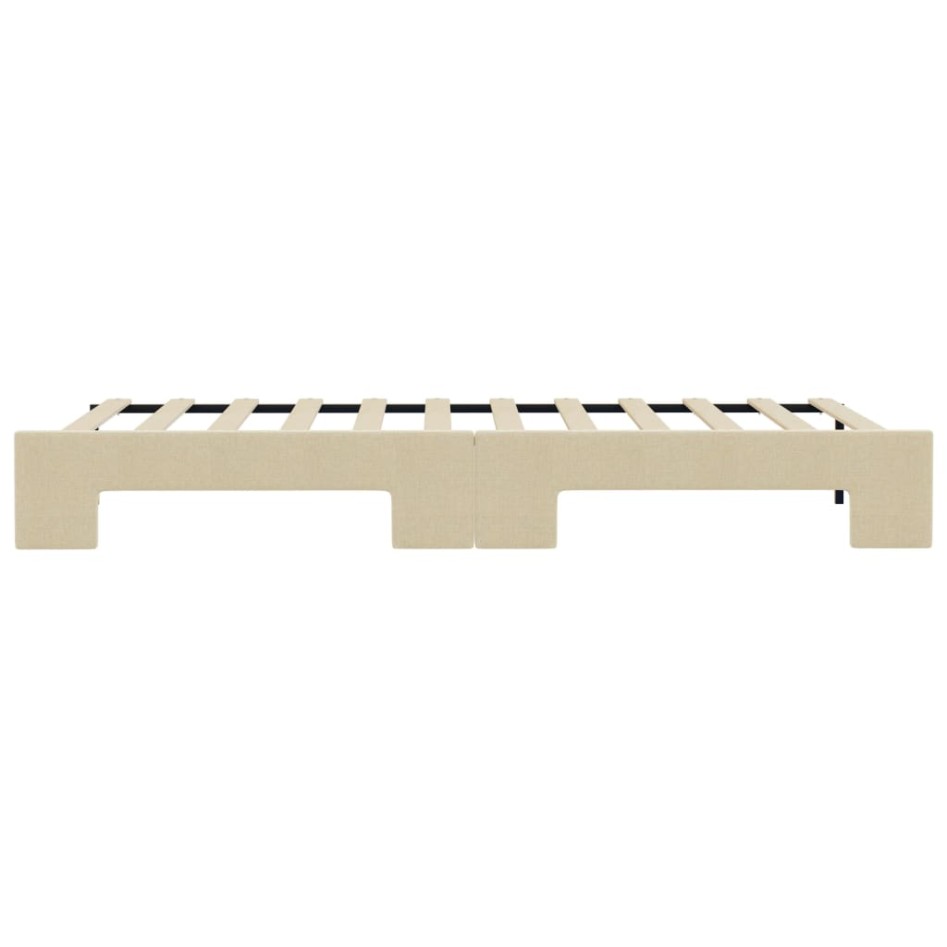 Sofá cama nido tela crema 80x200