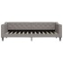 Sofá cama nido tela gris taupe 80x200