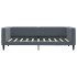 Sofá cama nido terciopelo gris oscuro 90x190